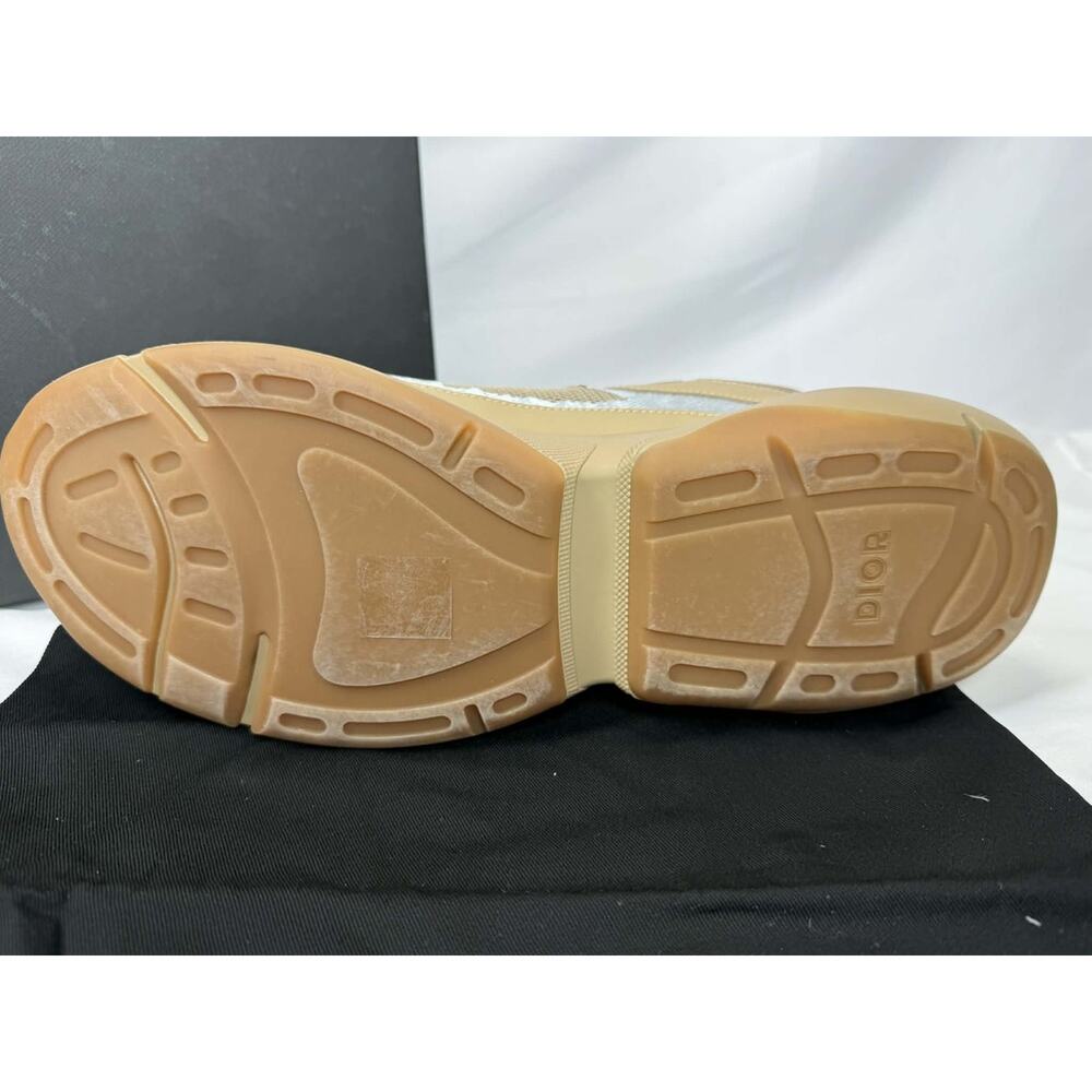 Dior B24 Beige Mesh Leather Trainers Size 46 EU/ 13 US SPB-TS 343339 - Picture 13 of 13